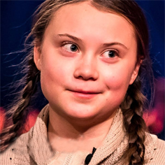 Greta Thunberg, superhero
